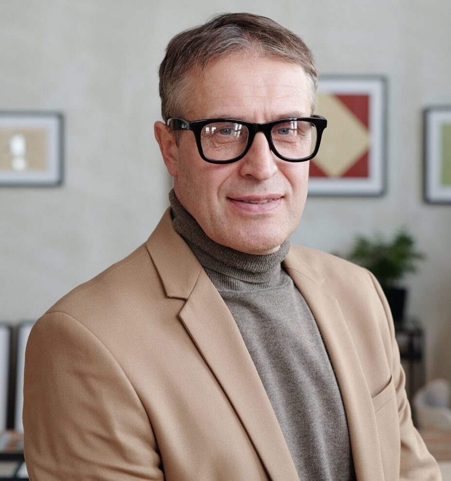 Handsome owner of architectural company